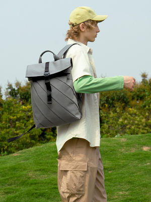 URBAN FOREST光线双肩包15.6寸电脑包男士背包商务潮流双肩包男包