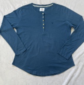 外贸女式 宽松下摆显瘦 轻薄柔软舒适 长袖 polo衫