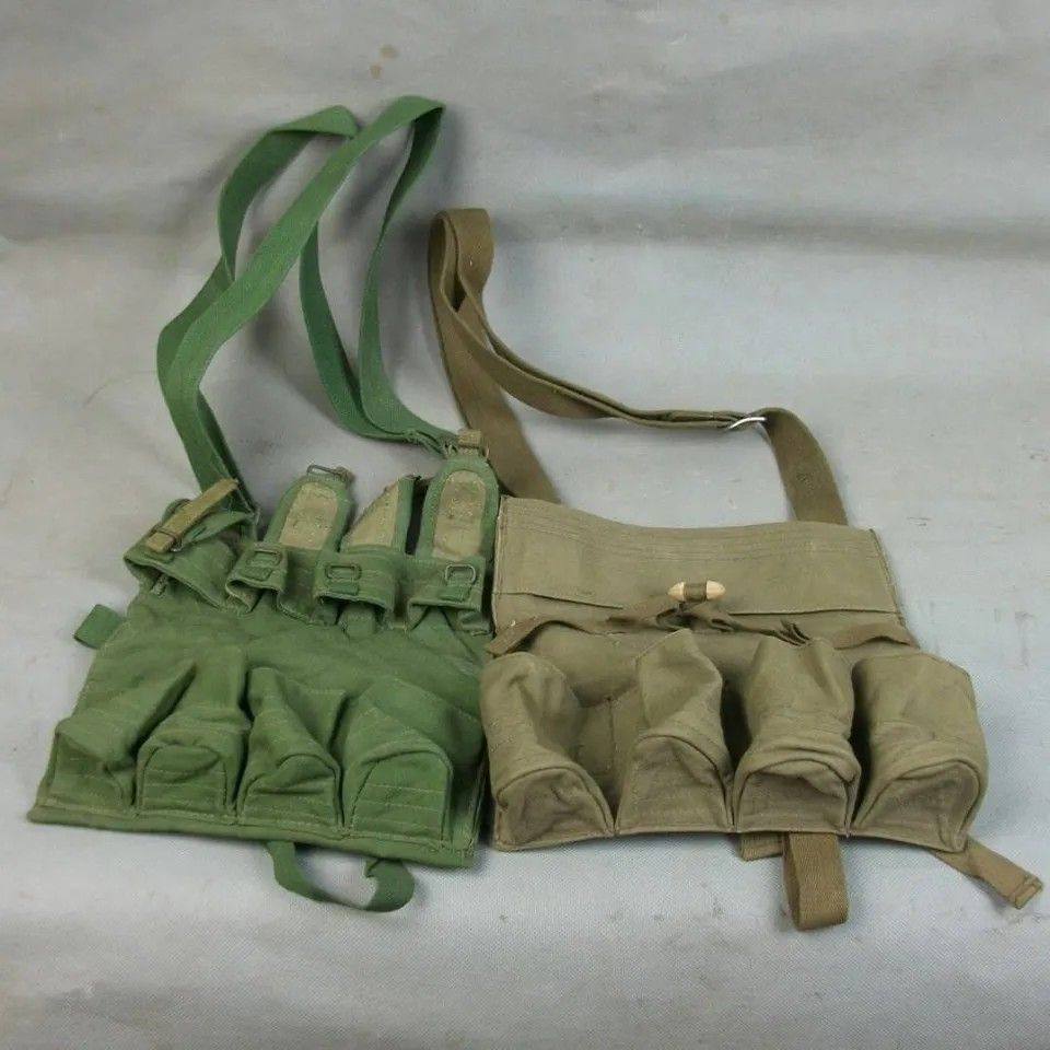 库存65式手榴弹袋影视道具军迷用品四仓手榴弹包收藏老物件帆布袋