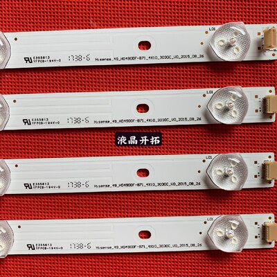 全新海信LED49EC320A/K3100A 5100u灯条HD490DF-B71-4X10-3030C