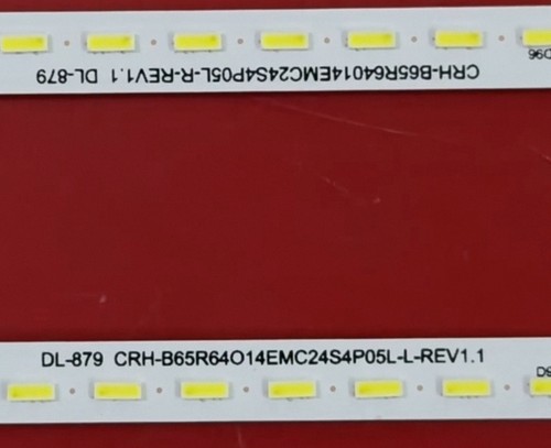 适用 海尔65U6灯条CRH-B65R64014EMC24S4P05L-R-REV1.1背光灯电视