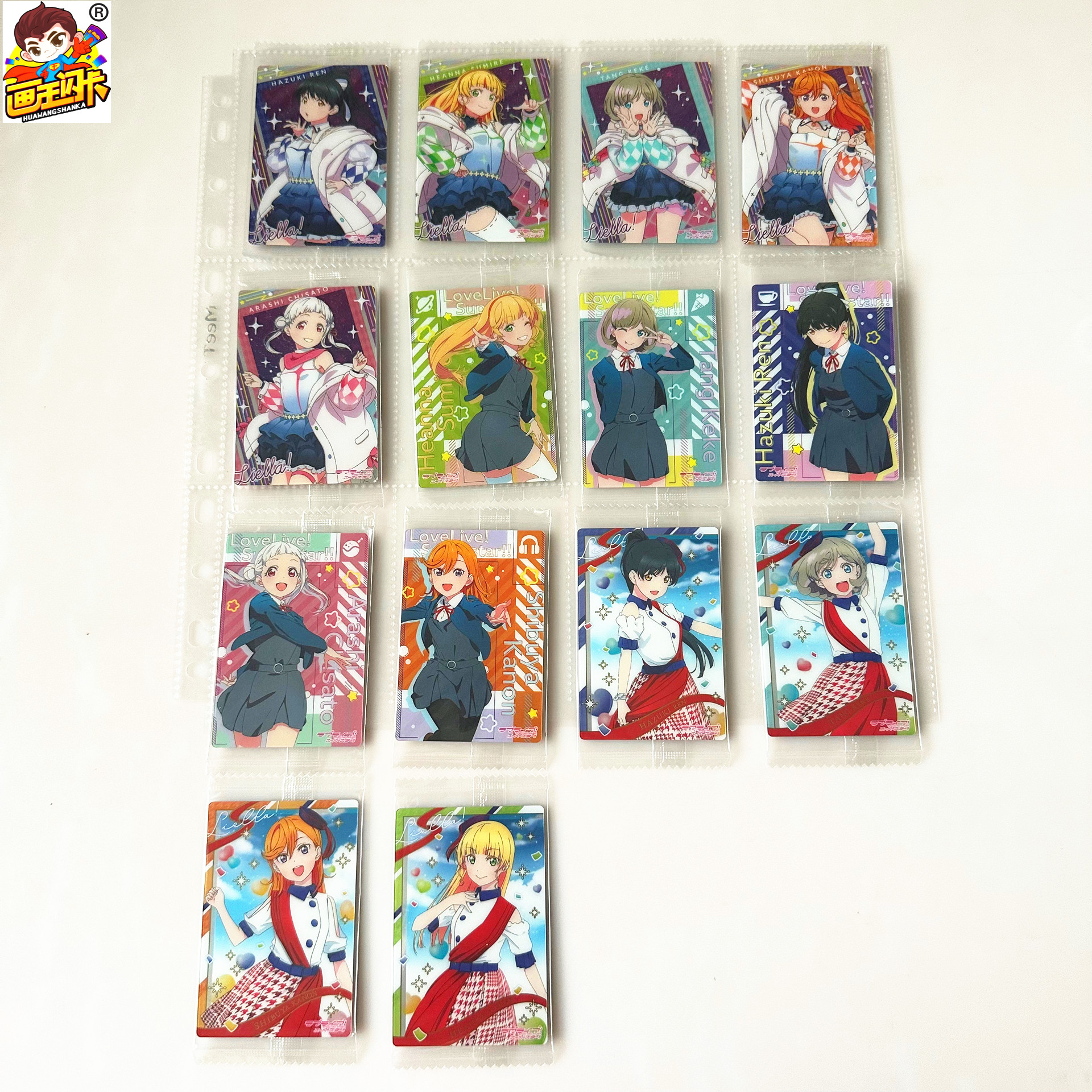 LoveLive!收藏卡牌片食玩胶卡