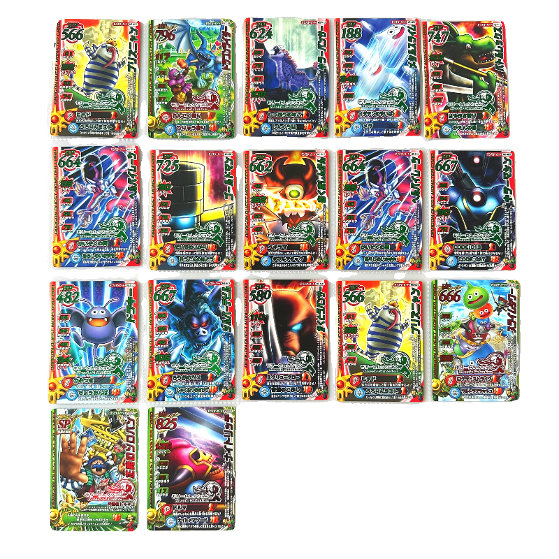 【画王】勇者斗恶龙 DQ 老版 TCG游戏卡片 闪卡 烫金 史莱姆 怪兽