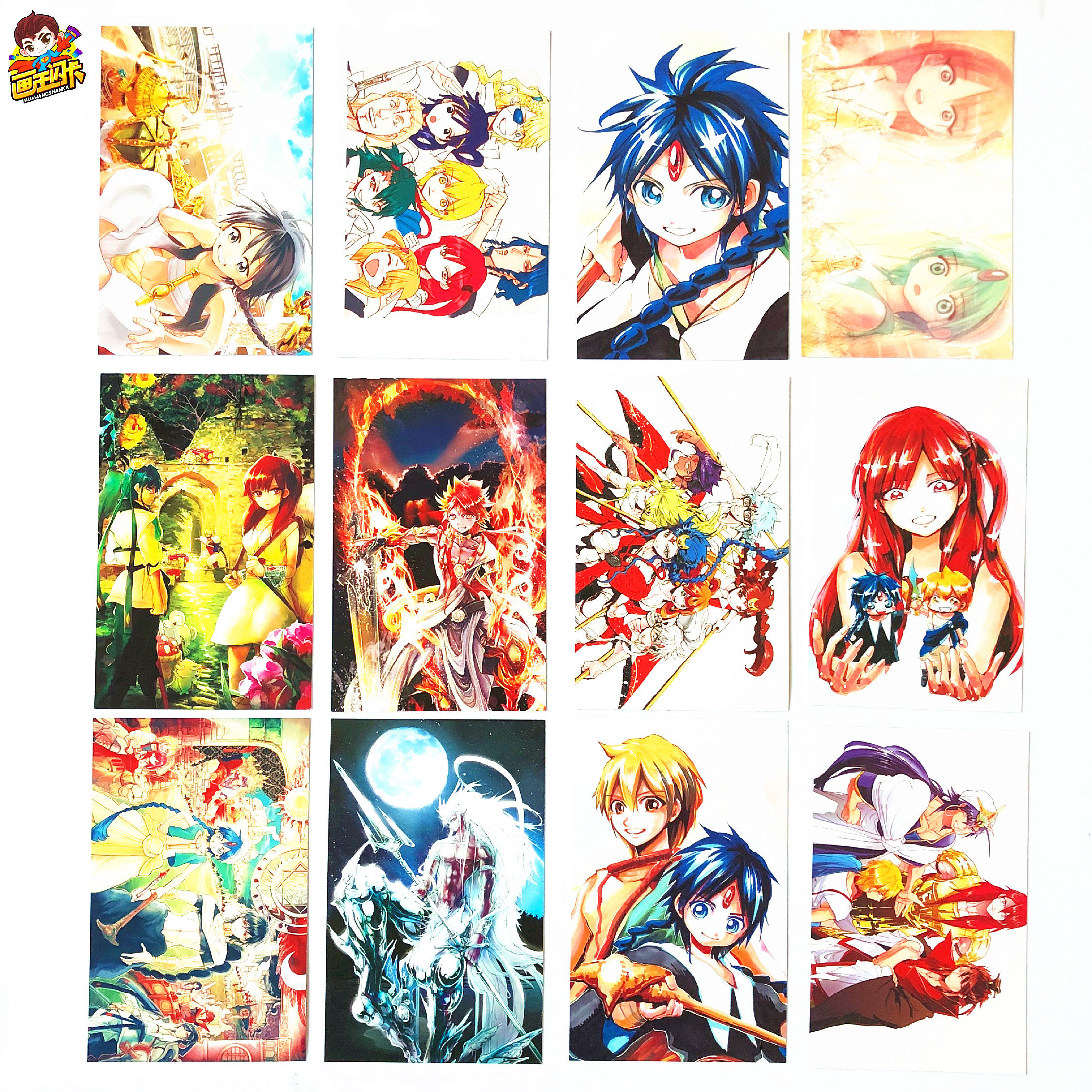 【画王】魔笛magi 明信片 日版卡片 相片 辛巴德 雅姆莱哈 练白龙