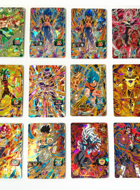 【画王】龙珠英雄 游戏卡牌 UR 4星SEC闪卡 UM弹 贝悟吉塔 扎马斯