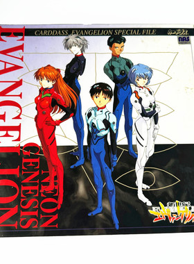 【画王】新世纪福音战士 EVA 90年代 中古卡册 收纳本簿 万代97年