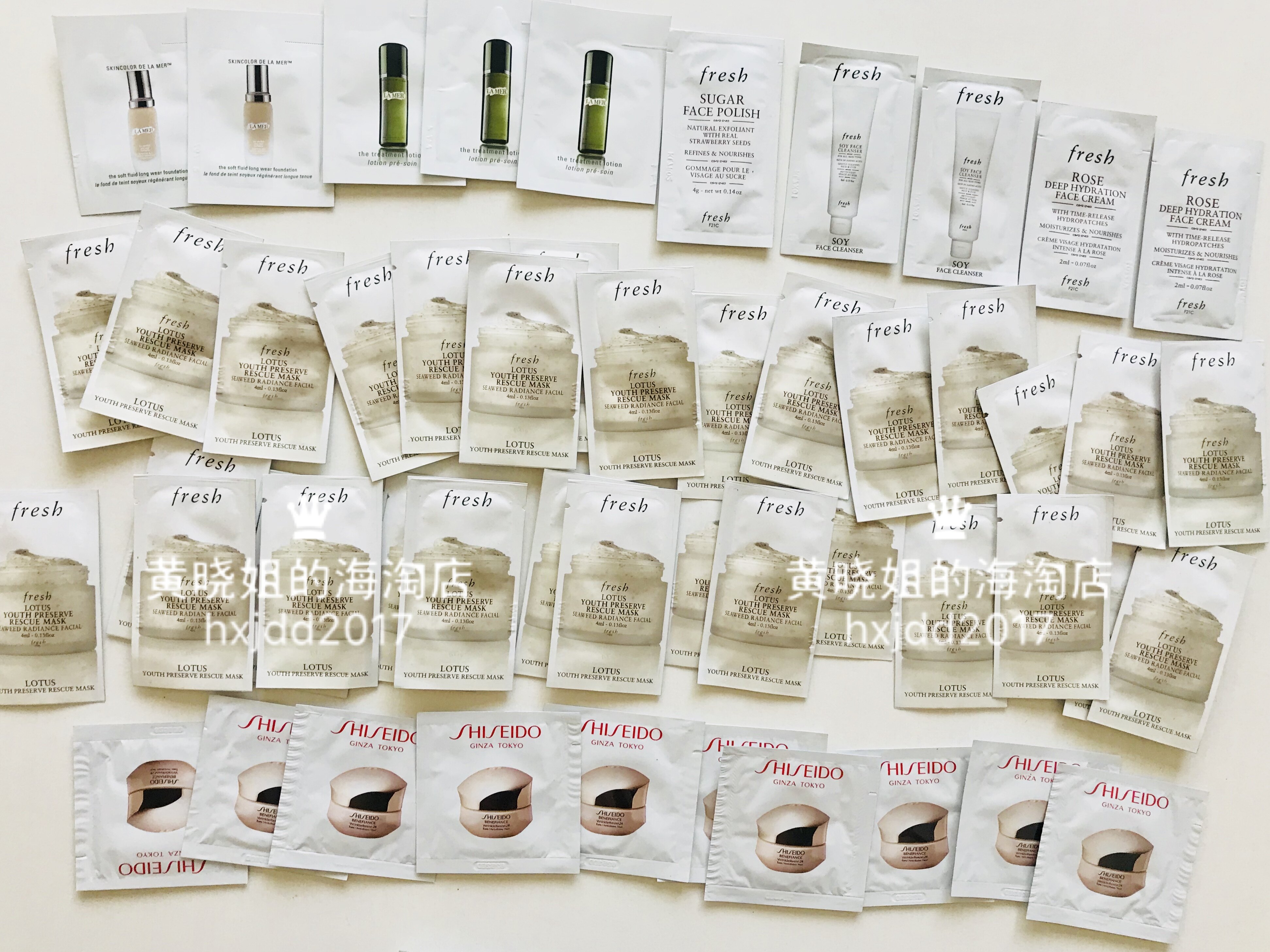 馥蕾诗玫瑰润泽保湿睡莲4ml面膜