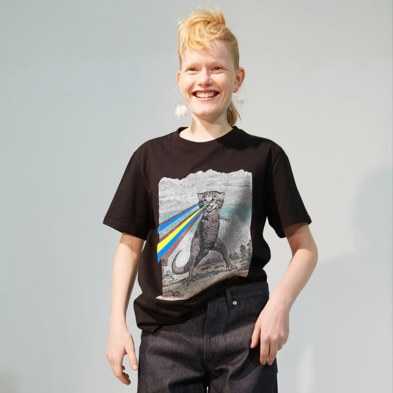 独立设计师品牌立体印花