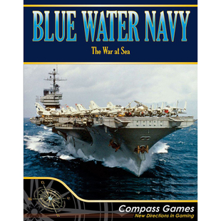 桌游驿站 Blue Water Navy Mounted Map 蓝水海军 二战兵棋盘地图