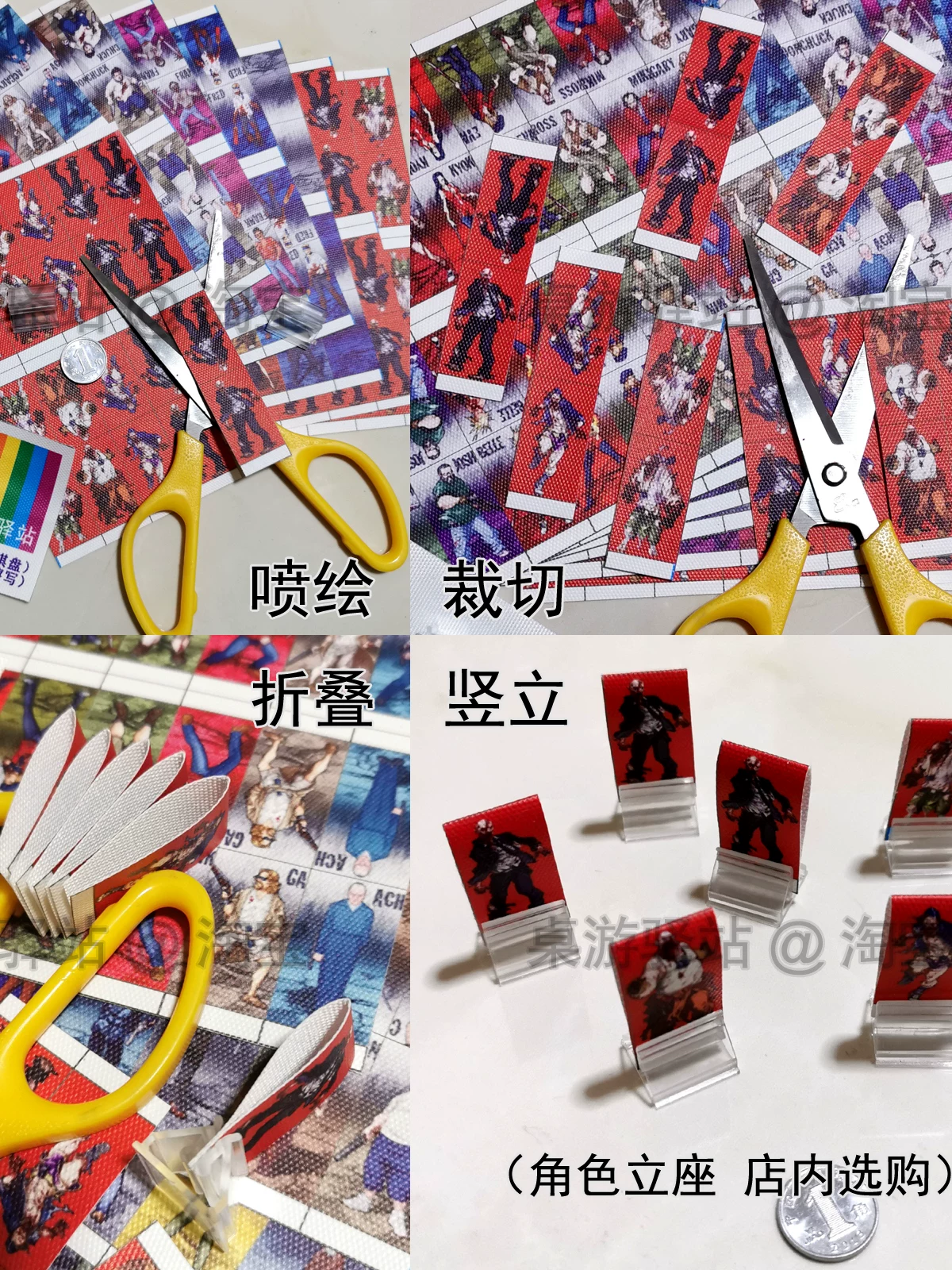 桌游驿站 General scene DnD running group PF chess board TRPG brand mat terrain blank layout customization