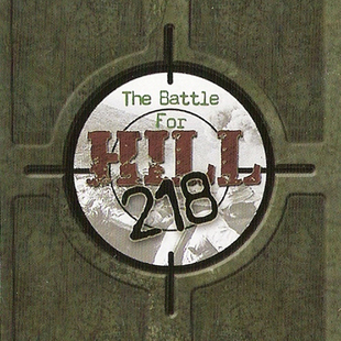 桌游驿站 Battle for Hill 218 高地快速对战争夺DIY军演卡牌兵棋
