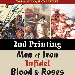 桌游驿站 GMT Men of Iron 铁血教父 兵战军演棋算子沙盘地图组件