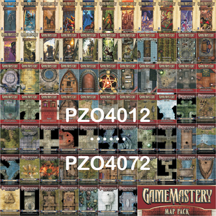 桌游驿站=通泛适用跑团棋盘牌垫地图DnDm地下城COC开拓者TRPG订制