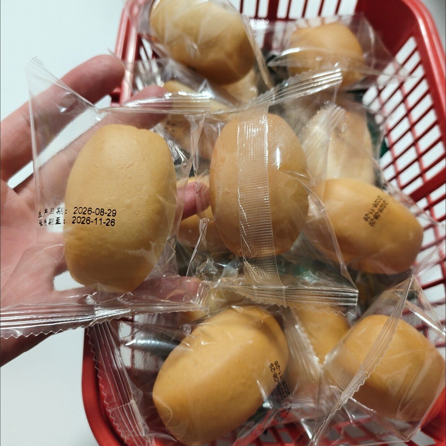 新日期奶香味小馒头黄油软面包原味充饥饱腹营养早餐代餐学生上班