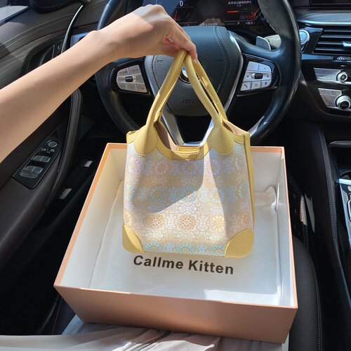 CalllmeKitten非遗宋锦菜篮子包