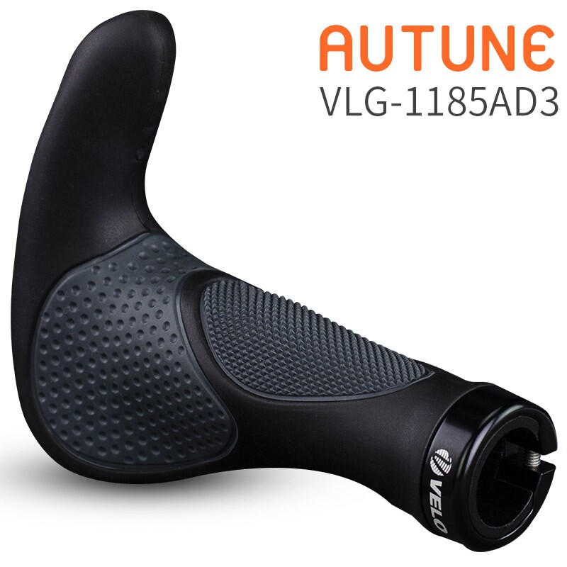 velo维乐硅胶自行车把套山地车工学一体 副把牛角肉球把手橡胶套