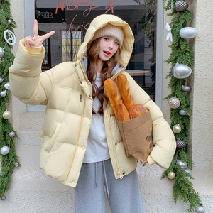 新款大货已出-短款羽绒服宽松小个子外套287-p285-k429图片