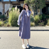 新款连衣裙打底衫两件套套装605-p195-k309，女装孕妇装，2C062