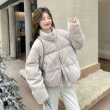 新款大货已出-新年款羽绒服宽松小个子外套-907-p275-k399，女装羽绒服，2C062