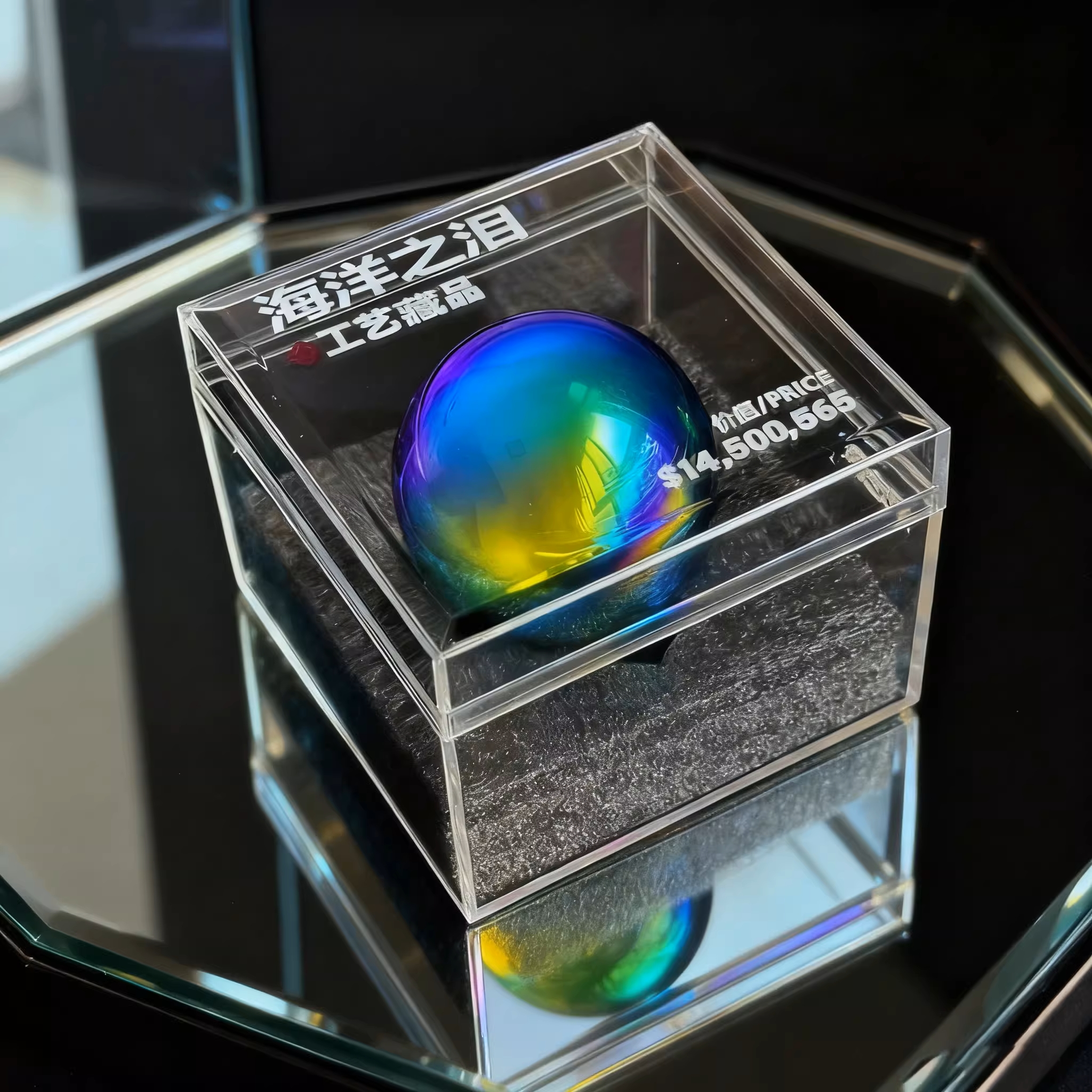 非洲之心手办三角洲行动周边海洋之泪玩具钻石大红模型装饰摆件