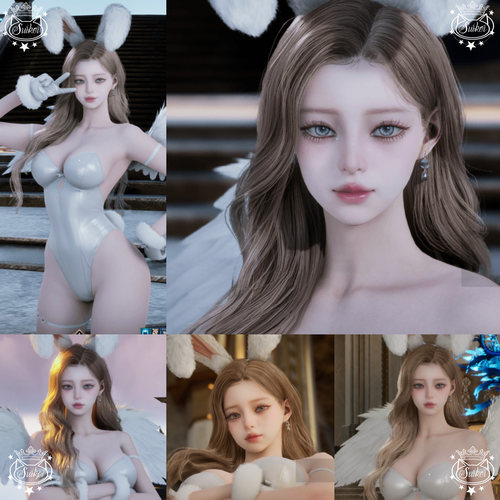 韩服捏脸【Honey】永恒之塔2捏脸女AION2韩服天魔族台服stam服