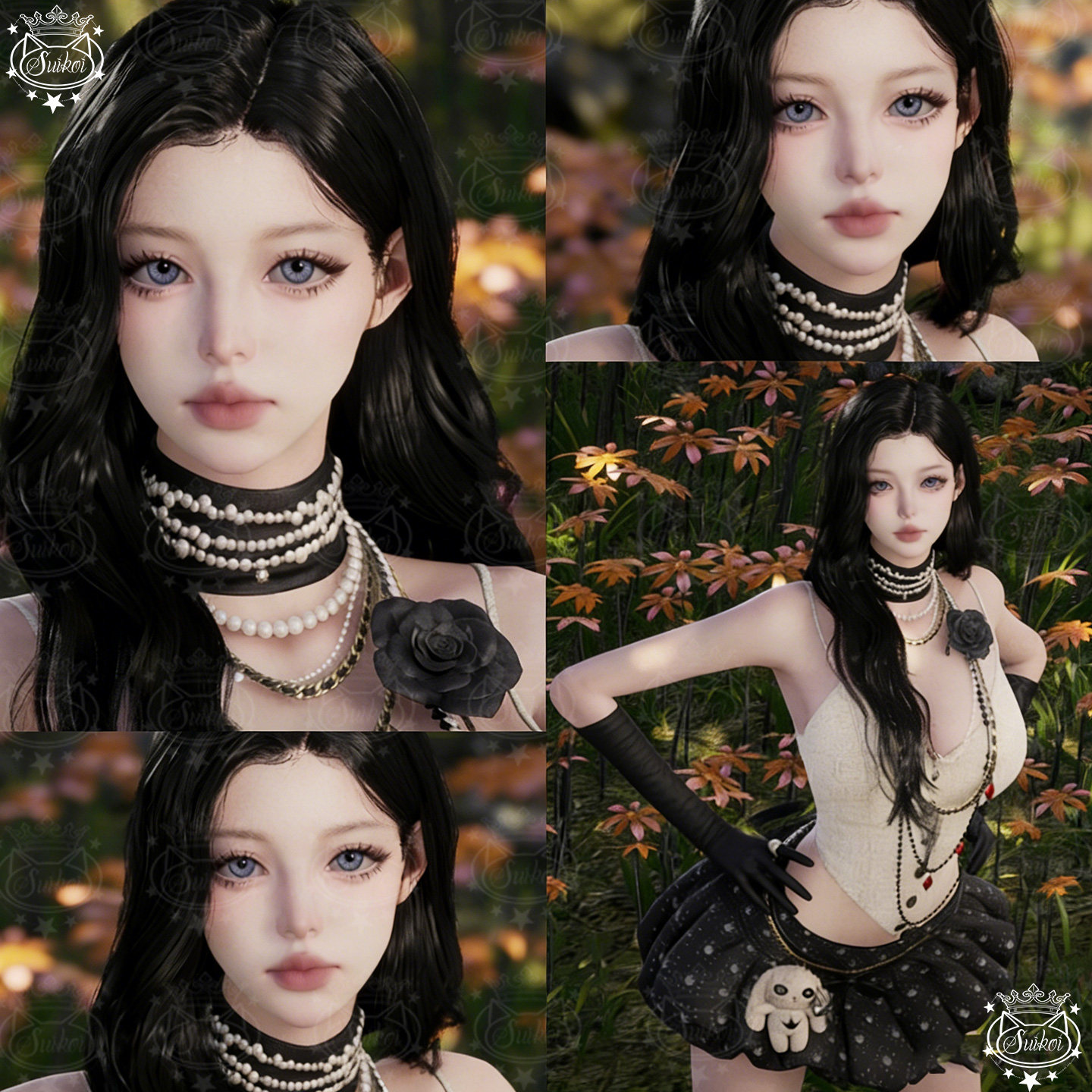 秒发【卡岚】永恒之塔2捏脸女AION2天族魔族国服台服stam服