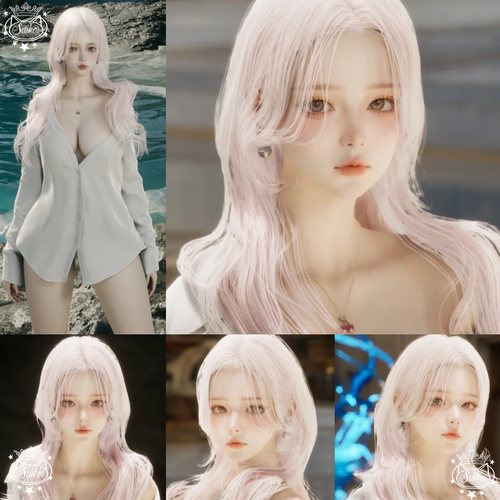 秒发【沫】奶龙永恒之塔捏脸女AION2天族魔族通用国服台服国际服