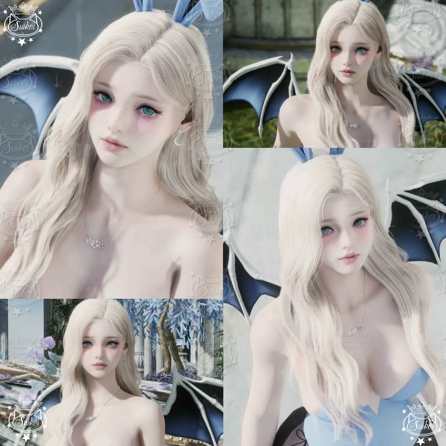 秒发【kumi】永恒之塔2捏脸女AION2天族魔族国服台服国际服图片