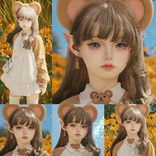 秒发【呆萌萝莉】永恒之塔捏脸女AION2天族魔族国服台服国际服