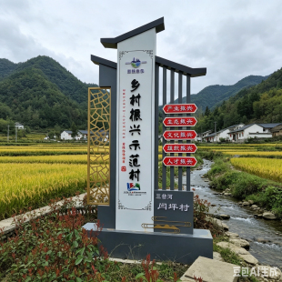 路长制公示牌厂家制作四好公路标示牌四好农村路宣传牌