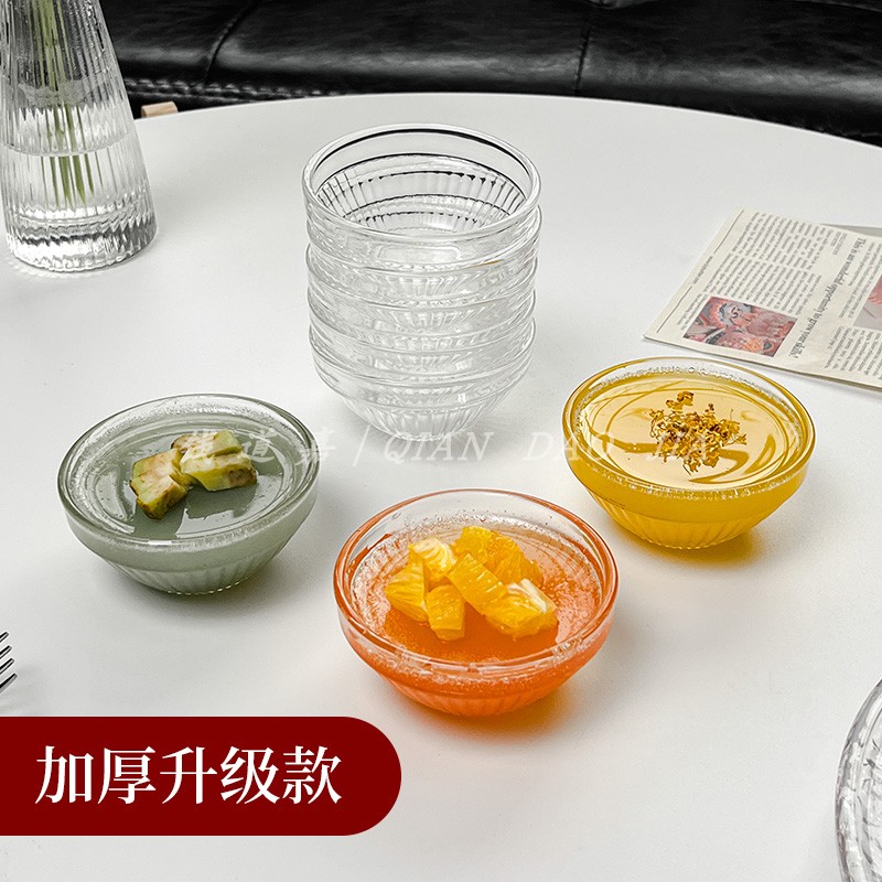钱道嘉加厚条纹钵仔糕碗耐高温