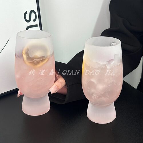 钱道嘉高颜值创意玻璃杯咖啡杯子