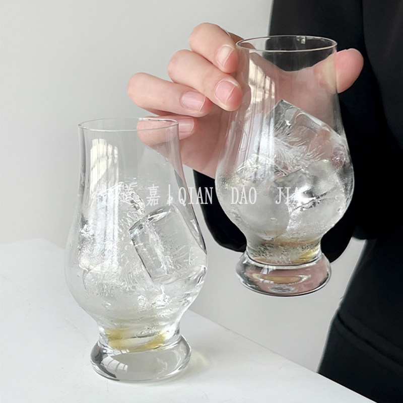 闻香杯威士忌玻璃酒杯烈酒杯品鉴杯试酒杯郁金香杯甜酒冷饮咖啡杯