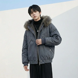 现货冬季座山雕加绒加厚外套重磅帆布水洗棉服夹克M3957-P148，男装夹克，星座1017