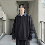 现货春季新款翻领高级感衬衫领上衣长袖卫衣男装潮WY212-P68，男装衬衫，星座1017