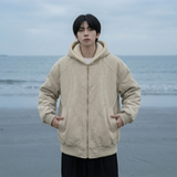 现货加绒加厚外套男潮重磅帆布水洗棉服夹克Y307-P138，男装夹克，星座1017