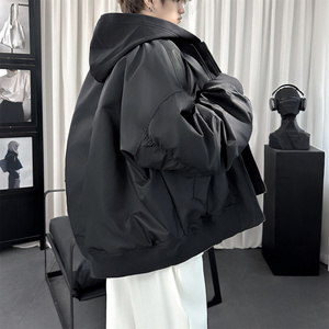 冬季新款假两件棉服外套美式飞行员夹克 MF203-P148图片