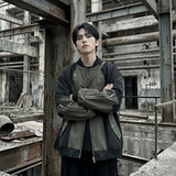 现货休闲百搭撞色拼接棒球服美式复古夹克JK830-P80，男装夹克，星座1017