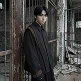 现货新款春季飞肩撞色夹克外套男设计感痞帅上衣JK905-P108，男装夹克，星座1017