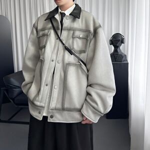 工装棉服男款冬季外套加厚外套防寒棉袄保暖棉衣夹克 R5579-P138图片