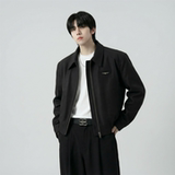 现货2025棒球领短款夹克高级感美式垫肩外套HJ7727-P90X149，男装夹克，星座1017