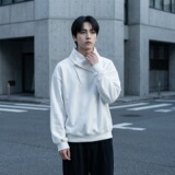 新款现货2026年新款现货堆堆领宽松长袖卫衣CR122-P68，男装卫衣，星座1017