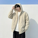 现货加绒加厚外套男潮重磅帆布水洗棉服夹克Y307-P138，男装夹克，星座1017