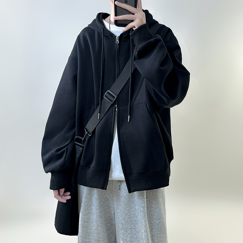 开衫卫衣男美式潮牌夹克连帽情侣上衣秋装外套GW36-P68，男装夹克，星座1017