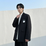 现货休闲西服男春秋宽松大码潮高级感痞帅外套西装 JK342-P98,男装西服套装,星座1017, 现货休闲西服男春秋宽松大码潮高级感痞帅外套西装 JK342-P98,男装西服套装,星座1017,