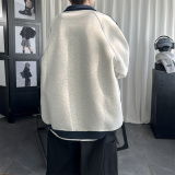 现货2026三条杠翻领夹克男宽松休闲运动外套现货R238-P68，男装夹克，星座1017