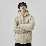 现货加绒加厚外套男潮重磅帆布水洗棉服夹克Y307-P138，男装夹克，星座1017