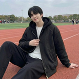 现货加绒加厚外套男潮重磅帆布水洗棉服夹克Y307-P138，男装夹克，星座1017