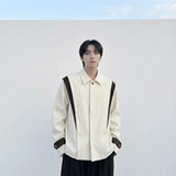 现货新款春季飞肩撞色夹克外套男设计感痞帅上衣JK905-P108，男装夹克，星座1017