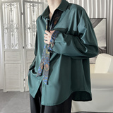 现货长袖衬衫男潮流帅气港风高级感情侣衬衣FC33-P55，男装衬衫，星座1017